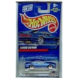 Hot Wheels 2000-210 BLUE Lexus SC400 Lace Wheels 1:64 Scale by Hot Wheels