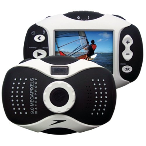 SPEEDO Aquashot 9 meg weiss Wasserdichte Digitalkamera mit 9MP wasserdicht bis zu 3 Meter