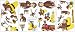Tools & Hardware : Curious George Jumbo Wall Stickers Appliques