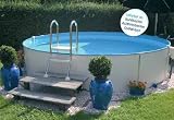 PREMIUM POOL-SET: Rundbecken 500 cm, 120 cm tief + viel Zubehoer