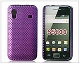 Net Hard Back Case Cover for Samsung Galaxy ACE S5830 Purple