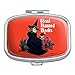 Read Banned Books Witch and Monkey Rectangle Pill Case Trinket Gift Box