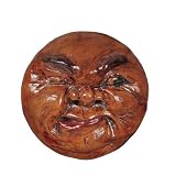 All Natural Handmade Winking Moon Wall Hanging