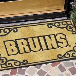 Boston Bruins Coir Fiber Mat by 