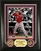 Justin Upton Framed Arizona Diamondbacks 8x10 Photomint with 24kt Gold Coins