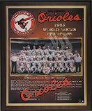 1983 Baltimore Orioles World Series Champions Plaque