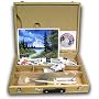 Bob Ross Deluxe Oil Painting Set In Wood Box Is Ideal For The Beginning Painter!