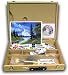 Bob Ross Deluxe Oil Painting Set In Wood Box Is Ideal For The Beginning Painter!