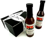 Edward & Sons Premier Japan Gluten Free Sauces 2-Flavor Variety: One 8.5 oz Bottle Each of Hoisin Sweet Asian Sauce and Teriyaki Classic Asian Sauce in a Gift Box