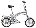 Puma LPX - Electric Bike - Lightweight Aluminium Folding Frame - 16 inch wheels  - Independent Twist Grip Throttle - Lithium Polymer Battery for up to 33 miles of power assisted cycling - Price Includes First Battery, Battery Charger, Rear Rack, Kick Stand - Folding Pedals