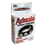 California Exotics Adonis Leather Collection Ares 5 Snap Adornment