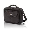Vivanco 25,7-33,8 cm (10,1-13,3 Zoll) Notebooktasche "Comfort" mit stosssicherer EVA Hardcase F&uuml;llung und stabilem Kunststoffgriff, schwarz