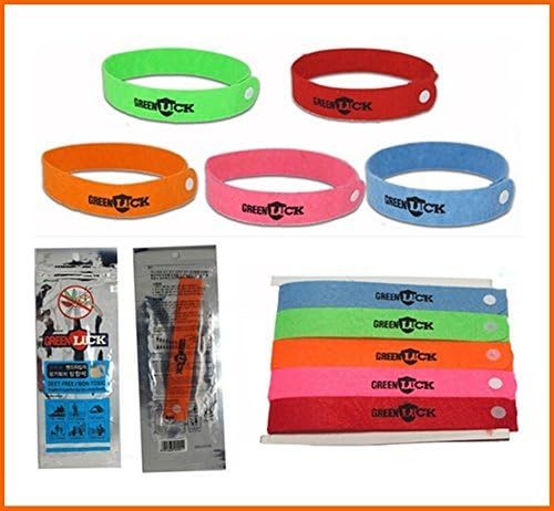 30 Pack - Mosquito Repellent Bracelet - Non Toxic - Colors Vary