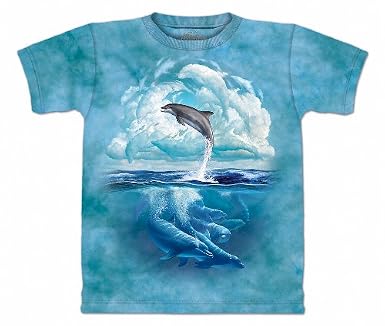 The Mountain Dolphin Sky T-shirt
