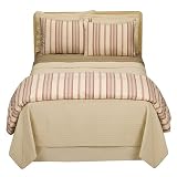 Review Pem America  / - Tan/Red Tuscan View 7-pc. Duvet Set - Queen