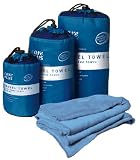 Handtuch 60x120 Microfaser Tropicare, hellblau