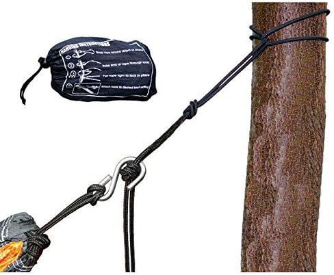 Trek Light Gear Double Hammock with Rope Kit - The Original Brand of Best-Selling Lightweight Nylon Hammocks - Use for All Camping, Hiking, and Outdoor Adventures {Navy/Red}