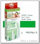 pasta di zucchero modecor 500 gr (verde)