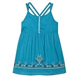 Girls' Mossimo Supply Co. Sleeveless Woven Top - Turquoise Fairy Fairy