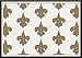 New Orleans Saints 7' 8" x 10' 9" Team Repeat Area Rug (White)