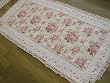 Shabby Chic Frilly Rose Quilted Floor runner/runner