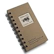 Motorcycle, A Rider's Journal - MINI Kraft Hard Cover (prompts on every page, recycled paper, read more...)