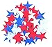 Playfully Ever After 1.5 Inch Felt Star Stickers (Red, White, and Blue Set)