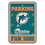 NFL Miami Dolphins Plastic Parking Signs