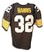 Autographed Franco Harris Pittsburgh Steelers Black Throwback Jersey