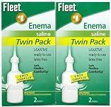 Fleet Adult Enema, Ready To Use, Twin Pack, 9 Oz