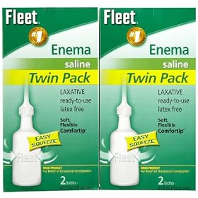 Fleet Adult Enema, Ready To Use, Twin Pack, 9 Oz
