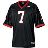 Nike Georgia Bulldogs #7 Black Alternate Replica Football Jersey
