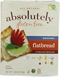 Absolutely Gluten Free Flatbread, Original, 5.29-Ounce