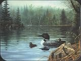 TUFTOP Cutting Board TT92042 Loons in the Mist - Medium (12' 'x16' ')