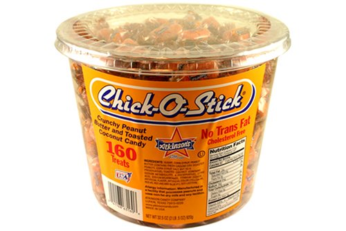 Chick-O-Stick 160 Piece Tub by Atkinson Candy