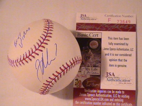 JOE MAUER SIGNED AUTOGRAPHED RAWLINGS BASEBALL MINNESOTA TWINS, COA JSA