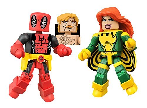 Minimates Series 65 - Secret Wars Deadpool & X-Force Siryn