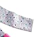 Novatx Baby Kids Winter Bow Check Pattern Girls Clothes H6328 Grey