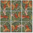 B Dazzle Lizards Scramble Squares 9 Piece Puzzle