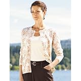 Eddie Bauer(エディー・バウアー) フローラルクルーネックカーディガン