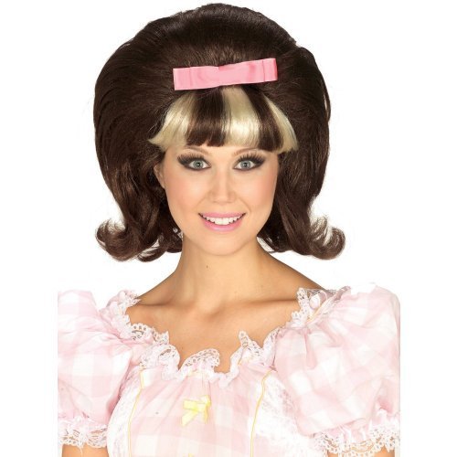60's Princess Brown Blonde Combo Wig
