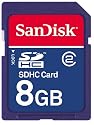 Sandisk 8GB SDHC Memory Card (SDSDB-8192, Bulk Package)