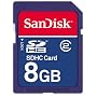 Sandisk 8GB SDHC Memory Card (SDSDB-8192, Bulk Package)