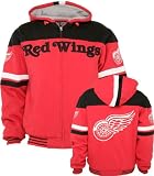 Detroit Red Wings Full Zip Fleece Hooded Jacket