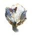 Daum Crystal Papillon Wall Lamp