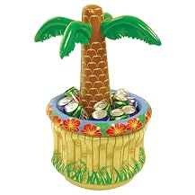 Inflatable Palm Tree Coolers Set of 2