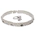 Anklet Toe Rings Pair Handmade Jewelry 10.5 inches (anklt463)