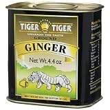 Tiger Indian Spices Ground Ginger 4.4 Ounce Tins Pack of 6 by Tiger Tiger