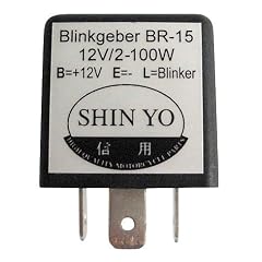 Shin Yo Blinkrelais 12 V 2/100 W, lastunabh�ngig
