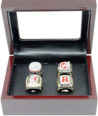 Alabama Crimson Tide National Collegiate Athletic Association Championship Rings Full Set Replica